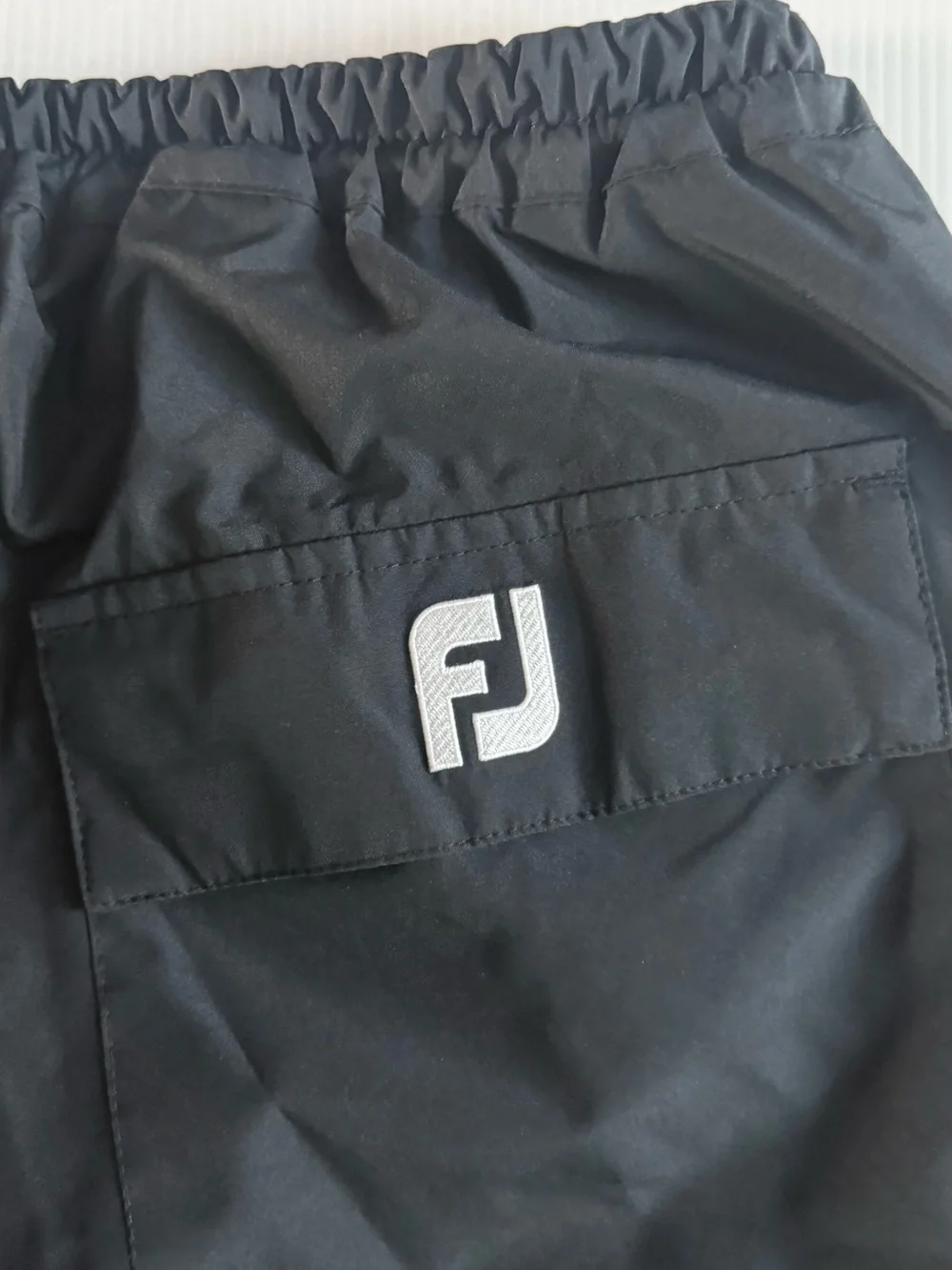 DryJoys by FootJoy Rain Golf Pants Mens L Waterproof Hydrolite Outerwear Black - Picture 5 of 11